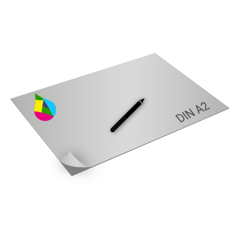 Schreibtischunterlage mit Sonderfarbe | DIN A2 | einseitig bedruckt
