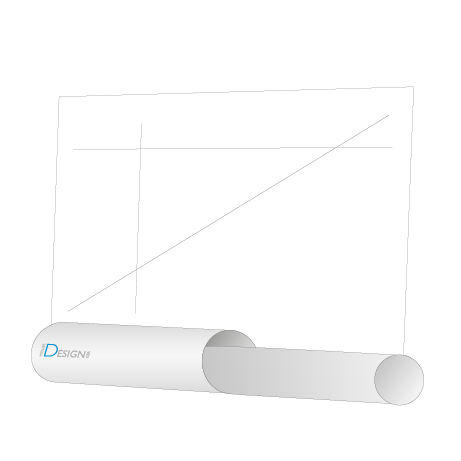 CAD-Pläne auf Rolle