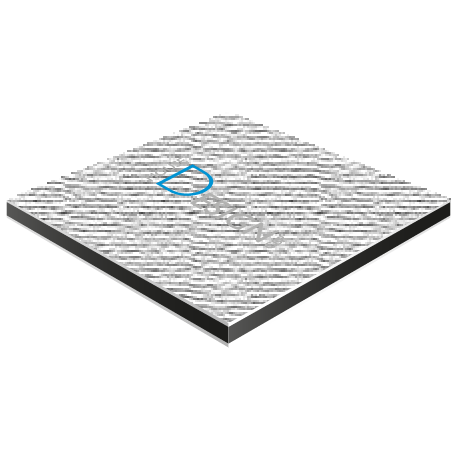 Butlerfinish (Aluverbundplatte gebürstet)